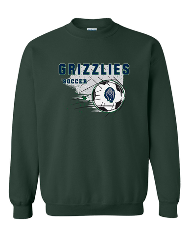 Copper Hills Grizzlies Soccer #2 Men's Sweatshirt