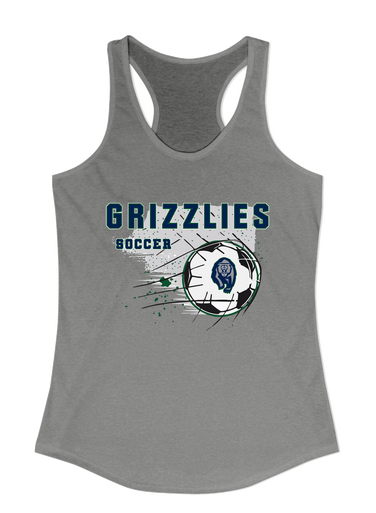 Copper Hills Grizzlies Soccer #2 Women's Tank Top