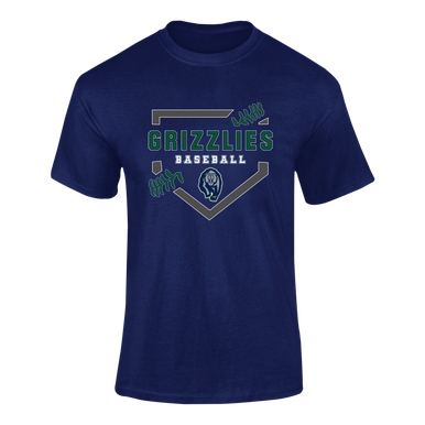 Copper Hills Grizzlies Baseball #2 Men's Premium SS T-Shirt