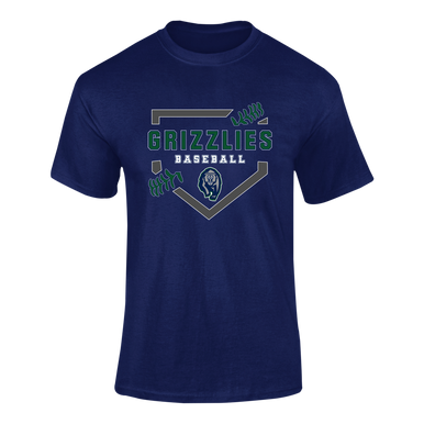 Copper Hills Grizzlies Baseball #2 Men's SS T-Shirt