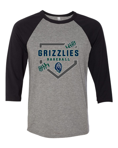 Copper Hills Grizzlies Baseball #2 Women's Baseball T-Shirt