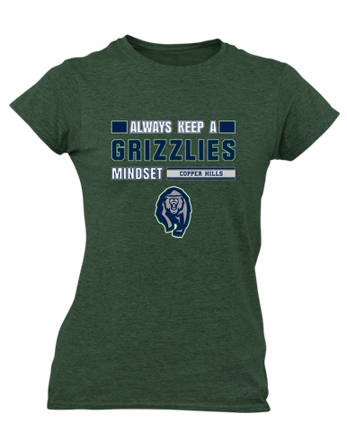 Copper Hills Grizzlies Mindset Women's Premium SS T-Shirt