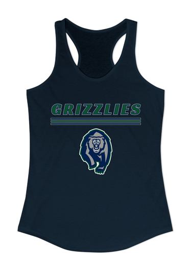 Copper Hills Grizzlies Mascot #8 Women's Tank Top