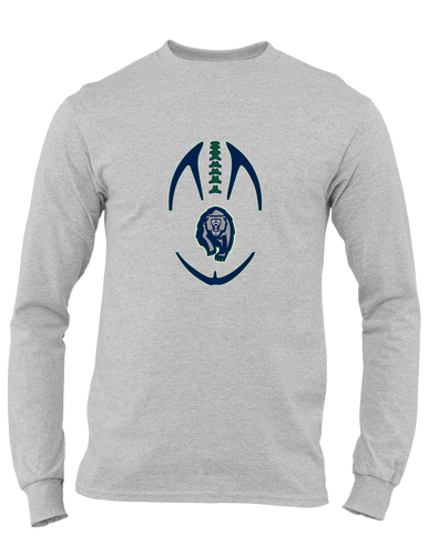 Copper Hills Grizzlies Football #4 Men's LS T-Shirt