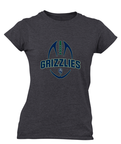 Copper Hills Grizzlies Football #5 Women's SS T-Shirt