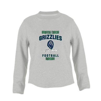 Copper Hills Grizzlies Football #6 Women's Sweatshirt