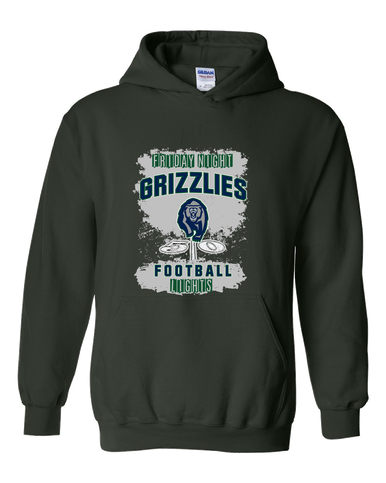 Copper Hills Grizzlies Football #6 Men's Hoodie