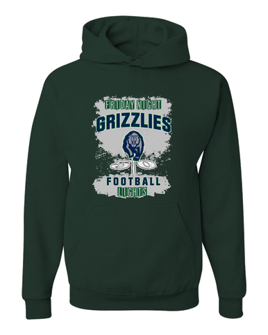 Copper Hills Grizzlies Football #6 Men's Premium Hoodie