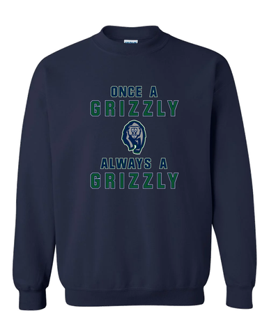 Copper Hills Grizzlies Once A Men's Sweatshirt
