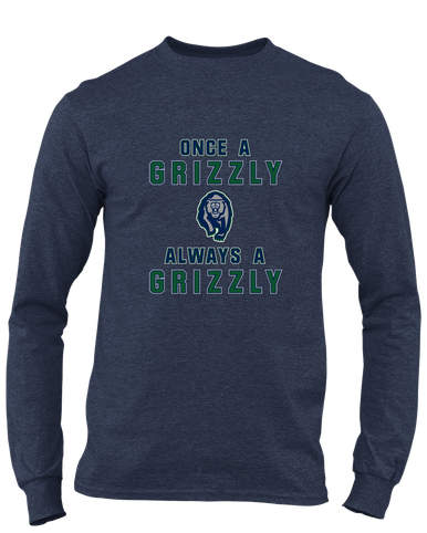 Copper Hills Grizzlies Once A Men's LS T-Shirt