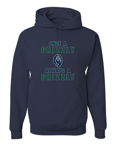 Copper Hills Grizzlies Once A Men's Premium Hoodie