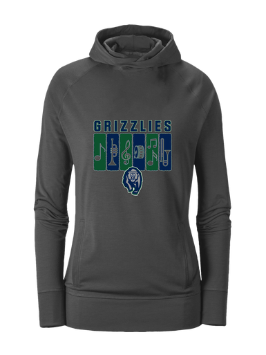 Copper Hills Grizzlies Band # 2 Women's Hoodie