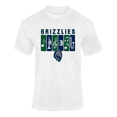 Copper Hills Grizzlies Band # 2 Men's Premium SS T-Shirt