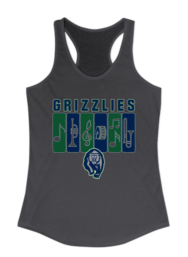 Copper Hills Grizzlies Band # 2 Women's Tank Top
