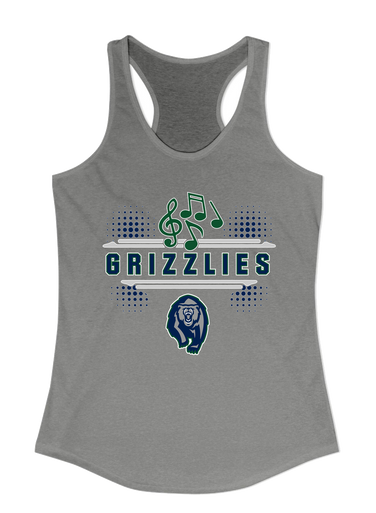 Copper Hills Grizzlies Band # 3 Women's Tank Top