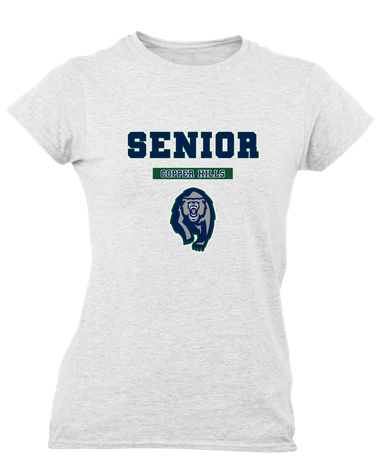 Copper Hills Grizzlies Senior #2 Women's Premium SS T-Shirt