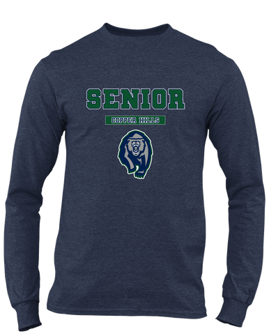 Copper Hills Grizzlies Senior #2 Men's LS T-Shirt