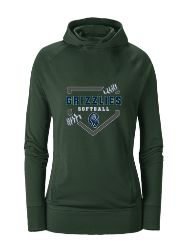 Copper Hills Grizzlies Softball #2 Women's Hoodie