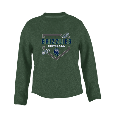 Copper Hills Grizzlies Softball #2 Women's Sweatshirt