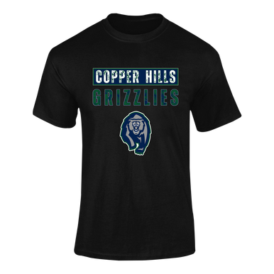 Copper Hills Grizzlies Mascot #9 Men's SS T-Shirt
