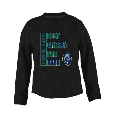 Copper Hills Grizzlies Best Grizzly Fan Women's Sweatshirt