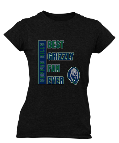 Copper Hills Grizzlies Best Grizzly Fan Women's Premium SS T-Shirt