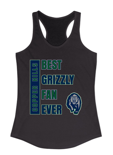 Copper Hills Grizzlies Best Grizzly Fan Women's Tank Top