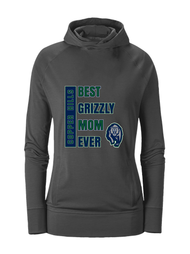 Copper Hills Grizzlies Best Grizzly Mom Women's Hoodie