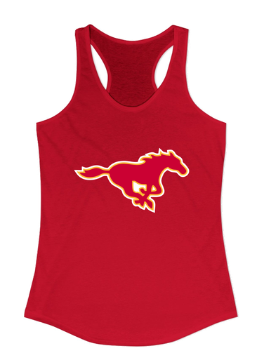 Abraham Lincoln Mustangs Mascot #1 Women's Tank Top