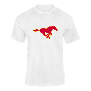 Abraham Lincoln Mustangs Mascot #1 Men's SS T-Shirt