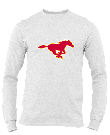 Abraham Lincoln Mustangs Mascot #1 Men's Premium LS T-Shirt