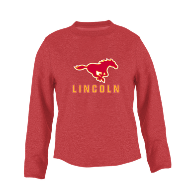 Abraham Lincoln Mustangs Mascot #2 Women's Sweatshirt