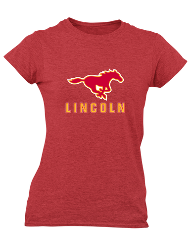 Abraham Lincoln Mustangs Mascot #2 Women's SS T-Shirt