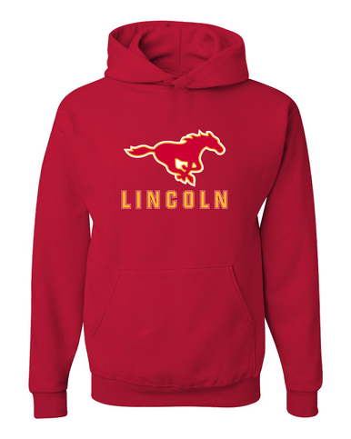 Abraham Lincoln Mustangs Mascot #2 Men's Premium Hoodie