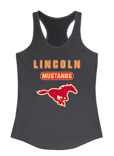 Abraham Lincoln Mustangs Mascot #3 Women's Tank Top