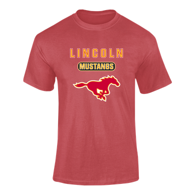 Abraham Lincoln Mustangs Mascot #3 Men's Premium SS T-Shirt