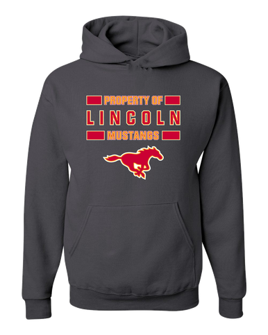 Abraham Lincoln Mustangs Property Of Men's Premium Hoodie