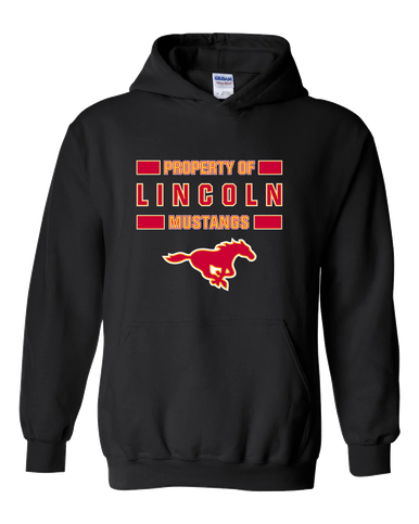 Abraham Lincoln Mustangs Property Of Men's Hoodie