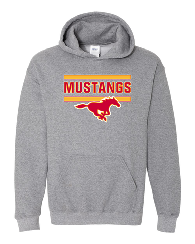 Abraham Lincoln Mustangs Mascot #5 Men's Hoodie
