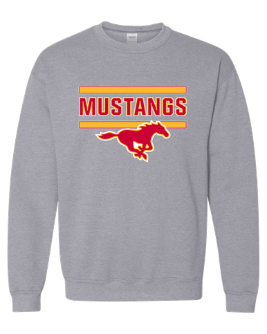Abraham Lincoln Mustangs Mascot #5 Men's Sweatshirt