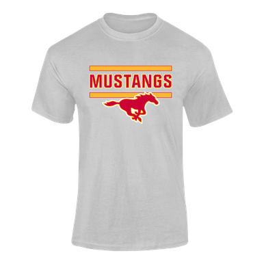 Abraham Lincoln Mustangs Mascot #5 Men's SS T-Shirt