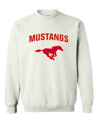 Abraham Lincoln Mustangs Mascot #6 Men's Sweatshirt