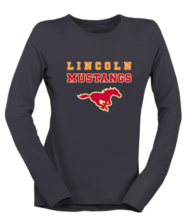 Abraham Lincoln Mustangs Spirit Women's Premium LS T-Shirt