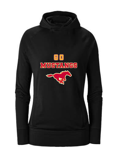 Abraham Lincoln Mustangs Go Team Women's Hoodie