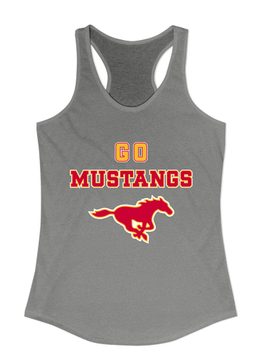 Abraham Lincoln Mustangs Go Team Women's Tank Top