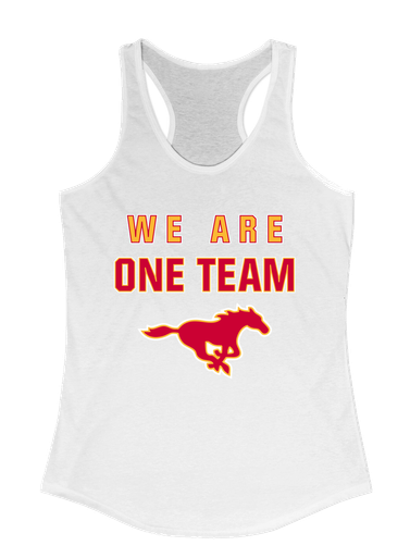 Abraham Lincoln Mustangs We Are One Team Women's Tank Top