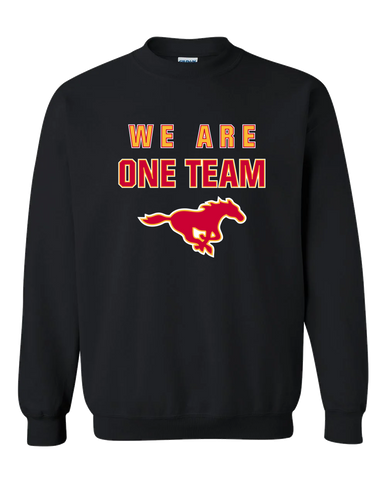 Abraham Lincoln Mustangs We Are One Team Men's Sweatshirt