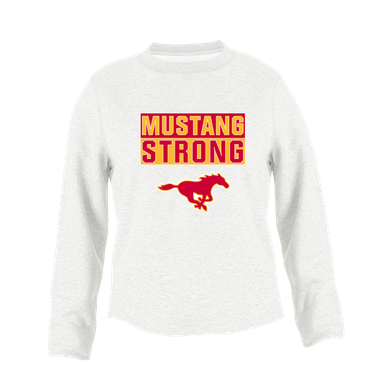 Abraham Lincoln Mustangs Strong #1 Women's Sweatshirt
