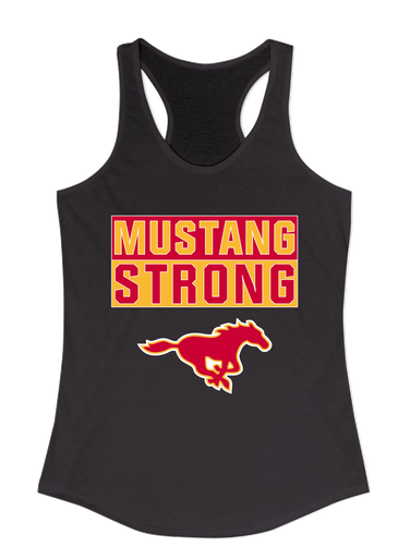 Abraham Lincoln Mustangs Strong #1 Women's Tank Top