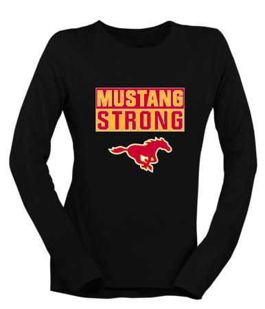 Abraham Lincoln Mustangs Strong #1 Women's Premium LS T-Shirt